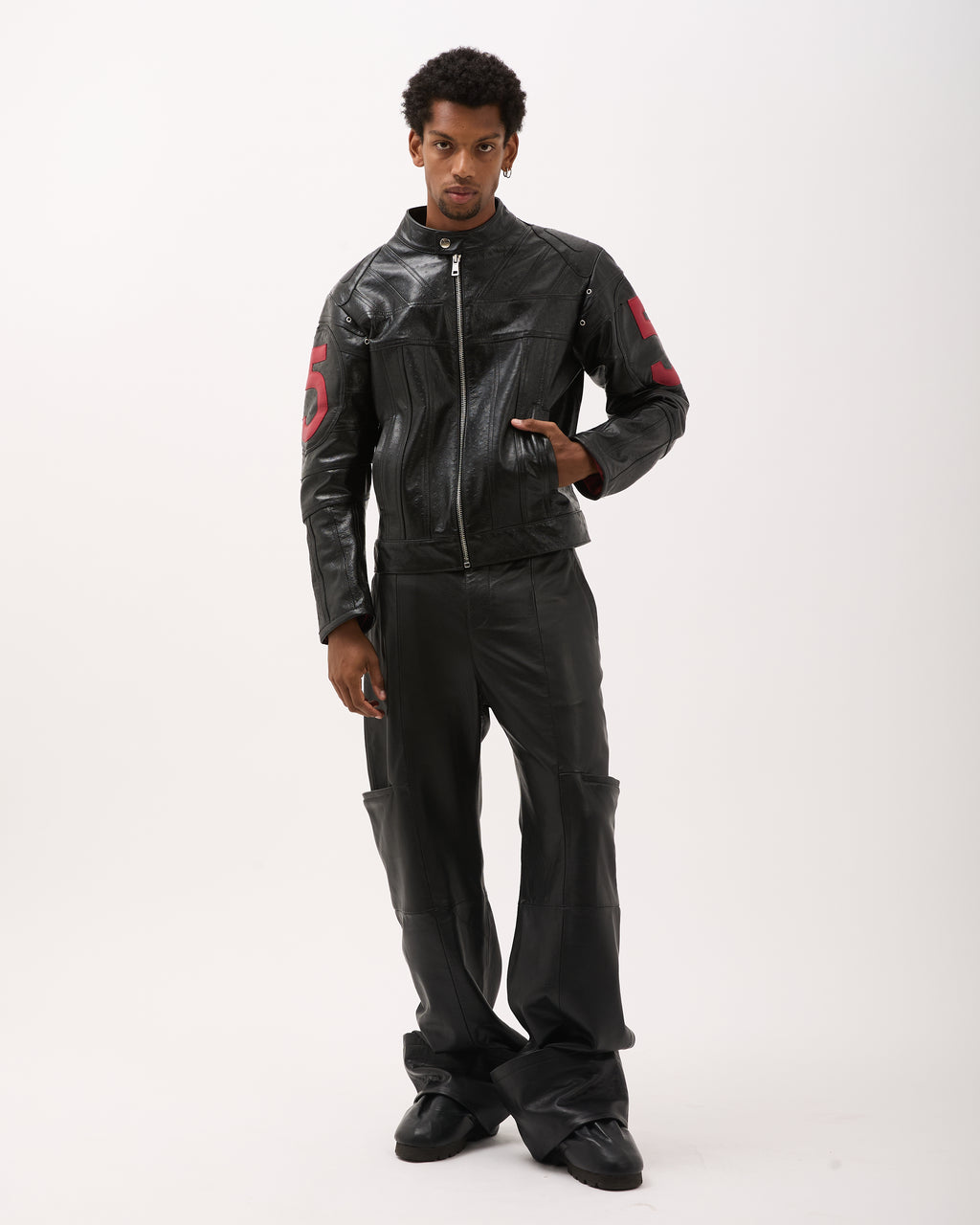 DESTINY LEATHER JACKET - Black