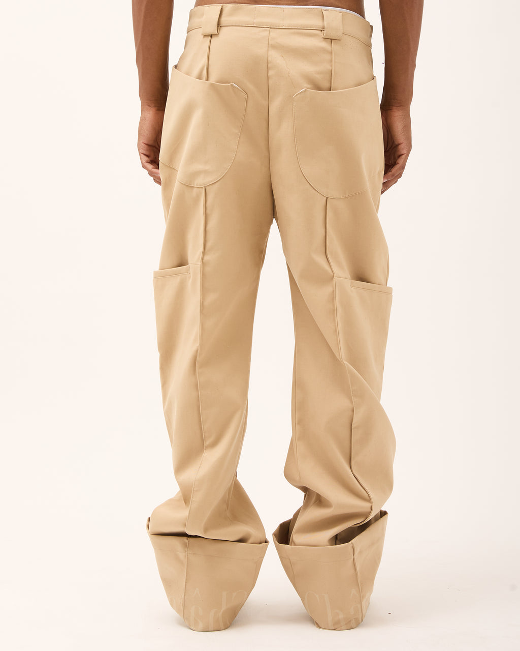DESTRUCTURED PANT - Beige
