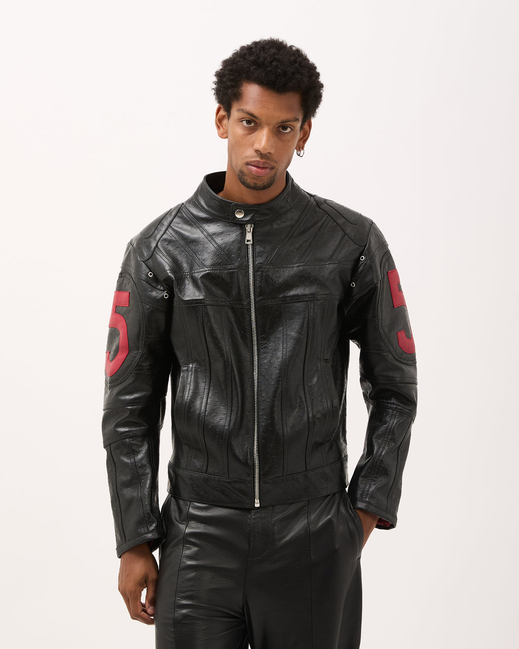 DESTINY LEATHER JACKET - Black