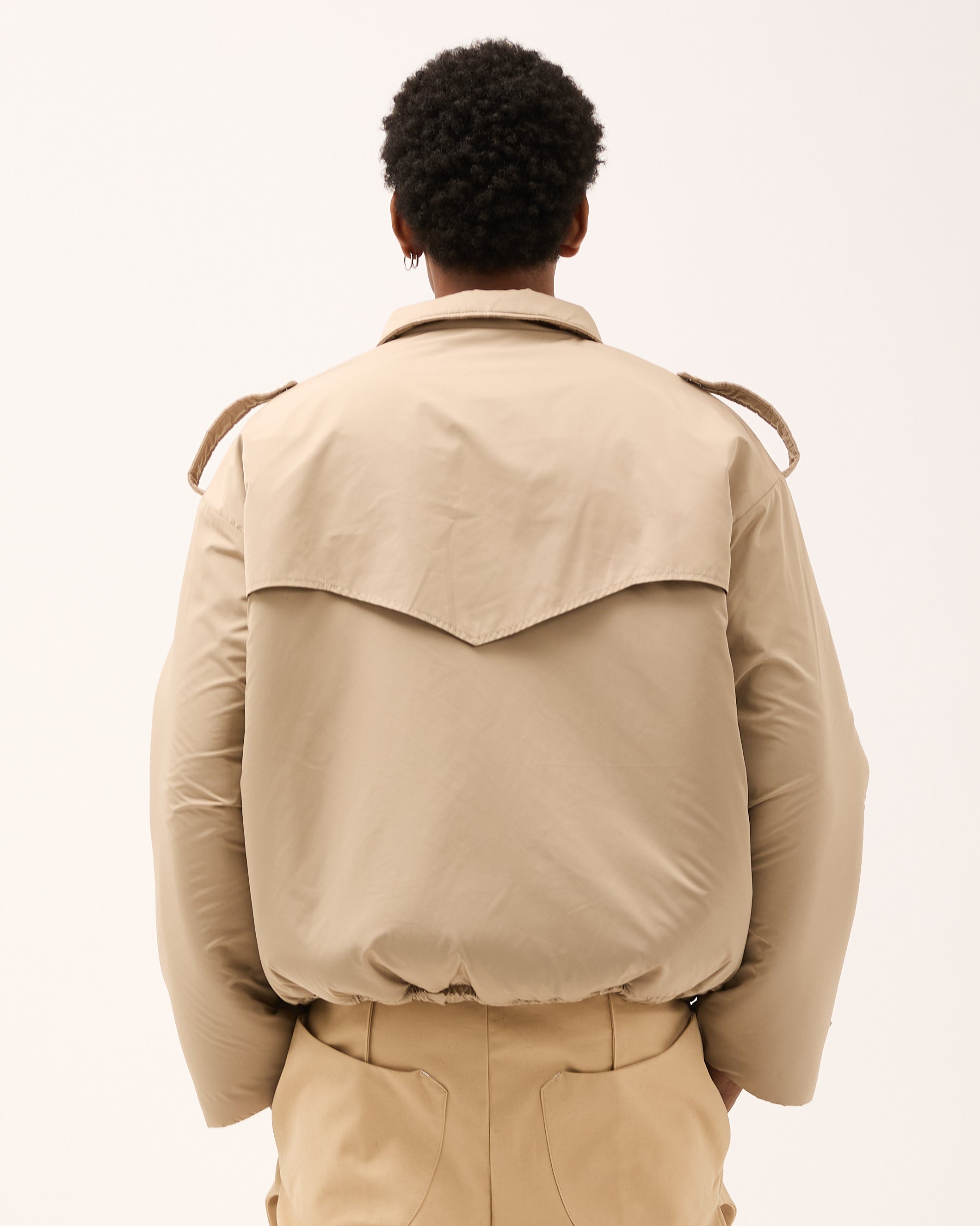 PILLOW JACKET - Beige