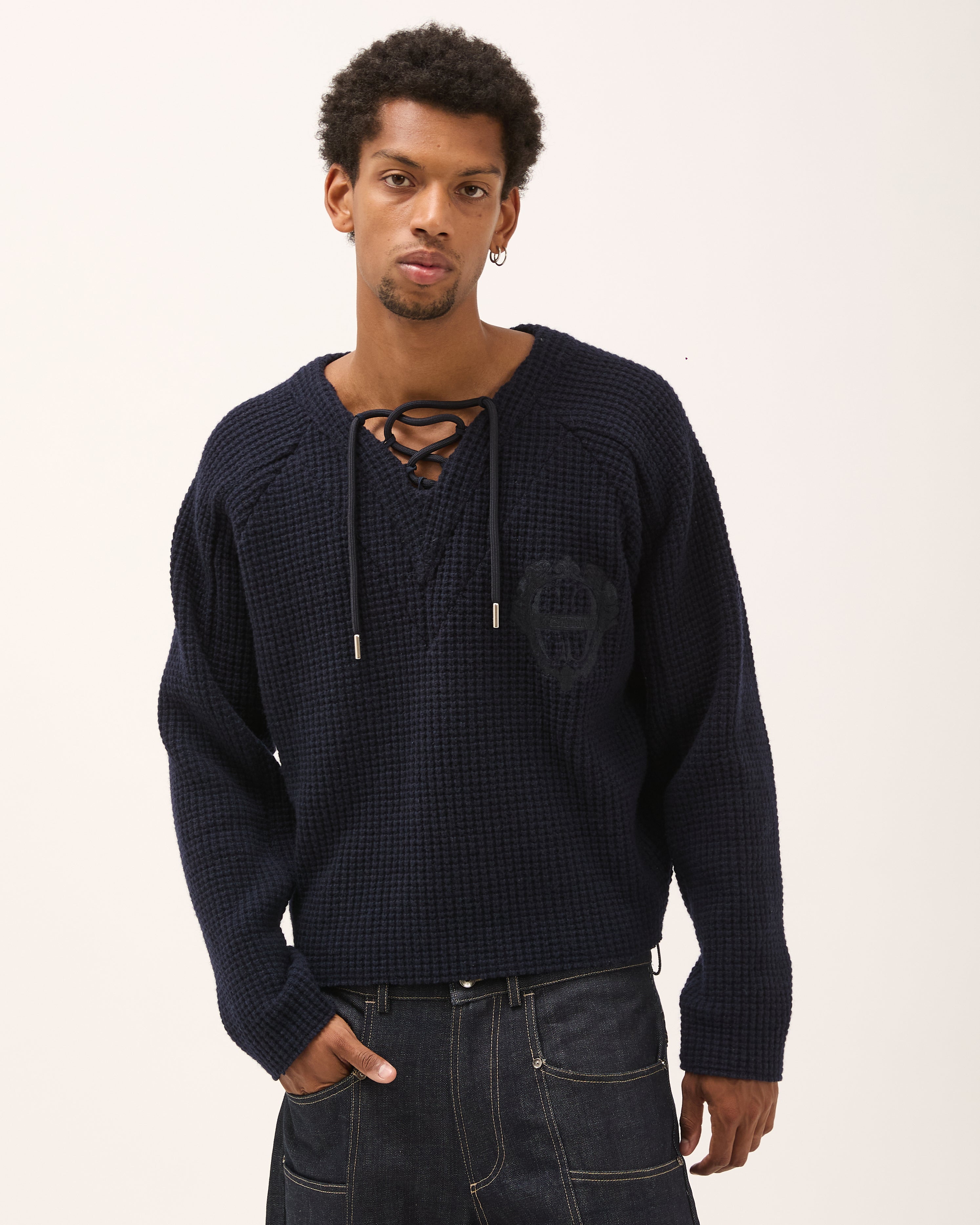 HERITAGE KNIT - Deep Blue