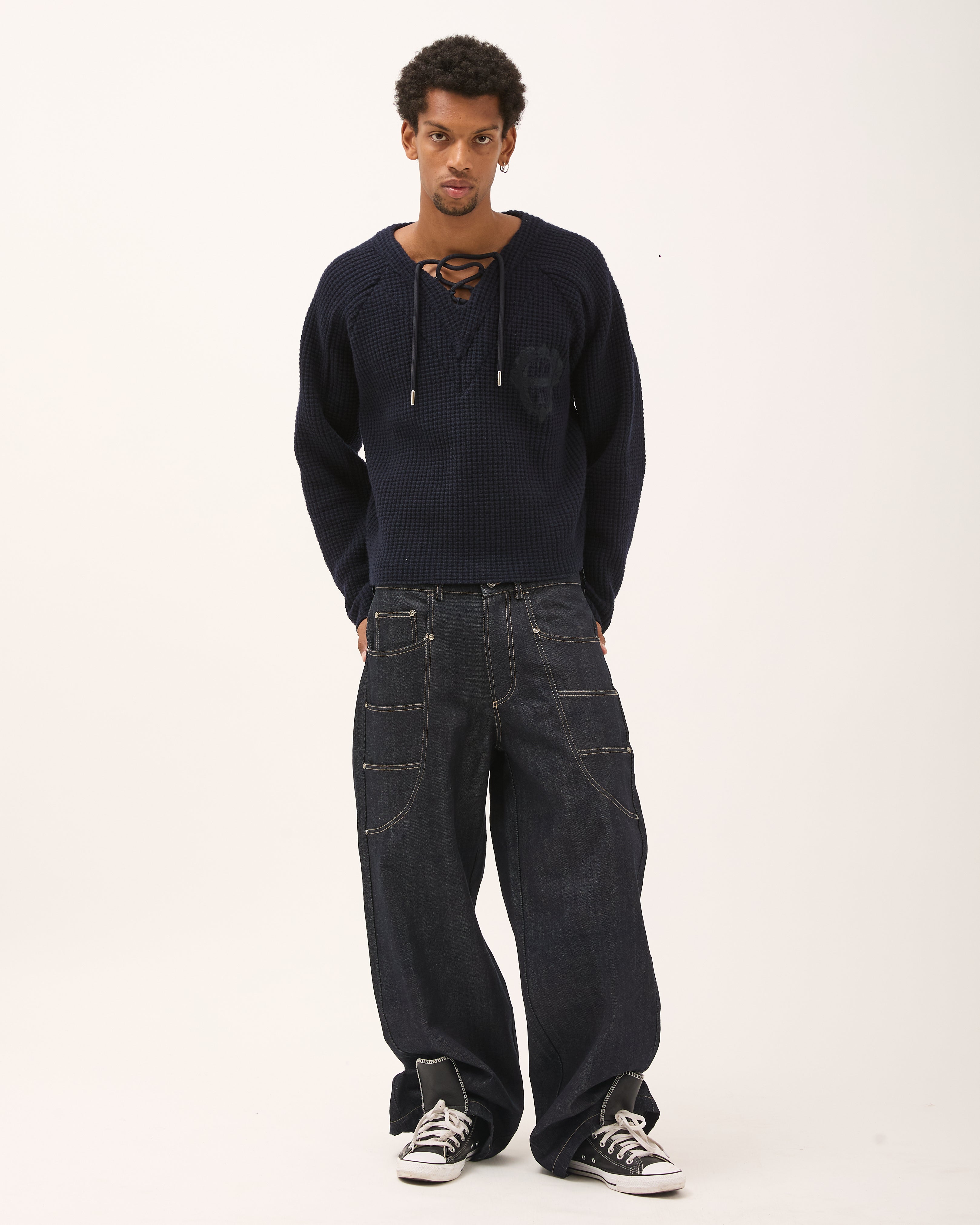 HERITAGE KNIT - Deep Blue