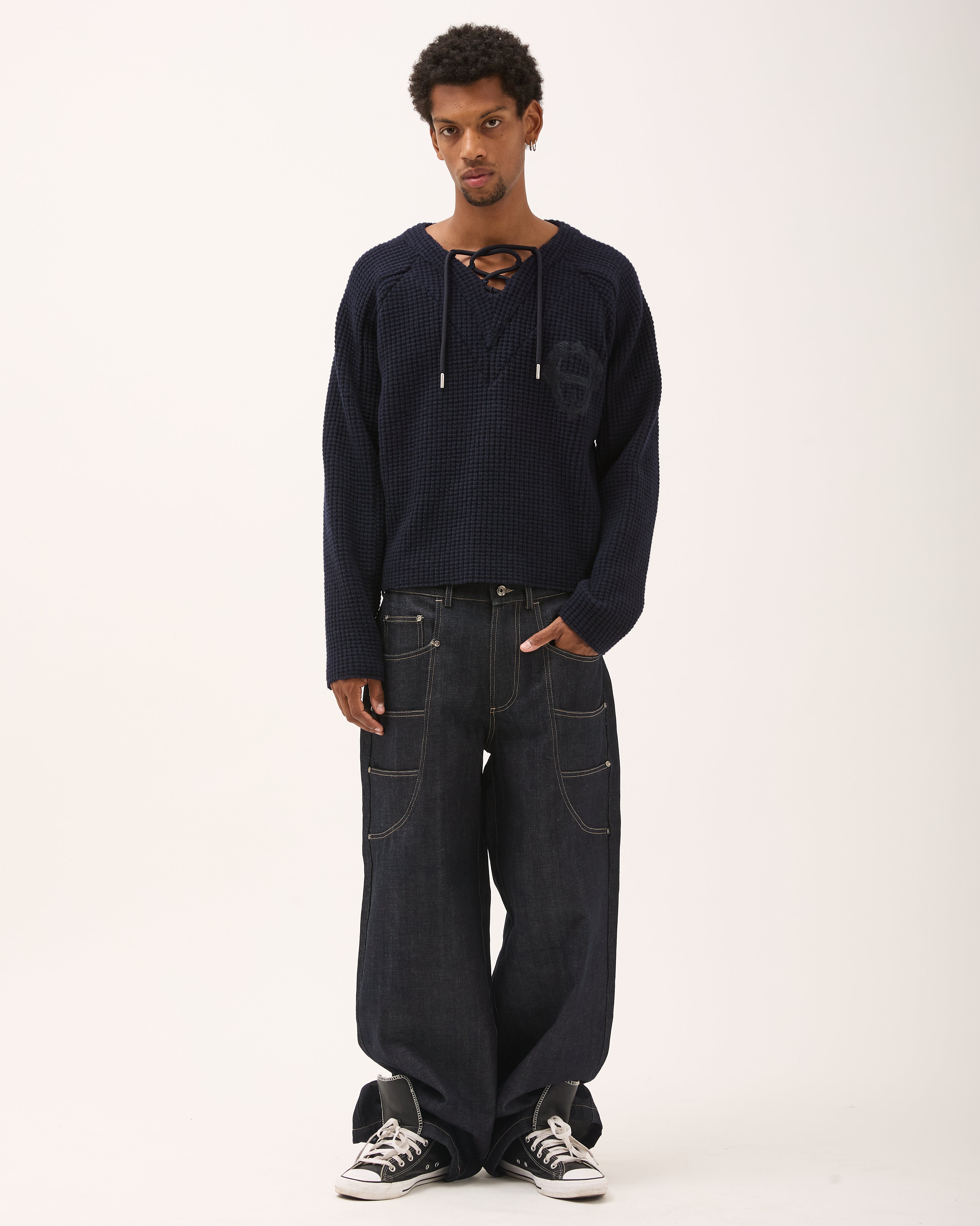 HERITAGE KNIT - Deep Blue