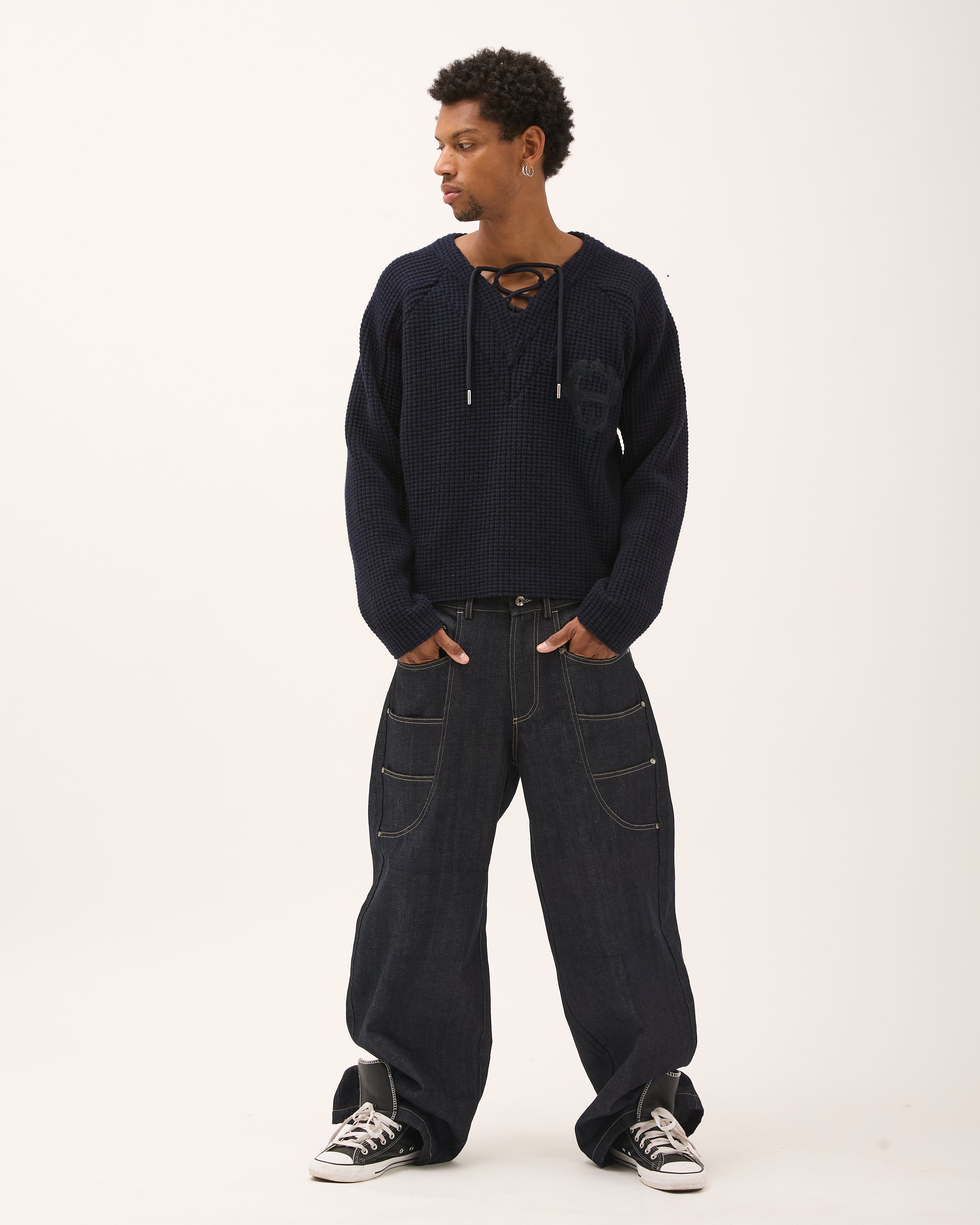 HERITAGE KNIT - Deep Blue